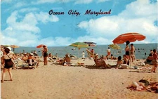 Ocean City, Maryland, 1965, Tichnor Bros., Inc., Boston 15, Postcard