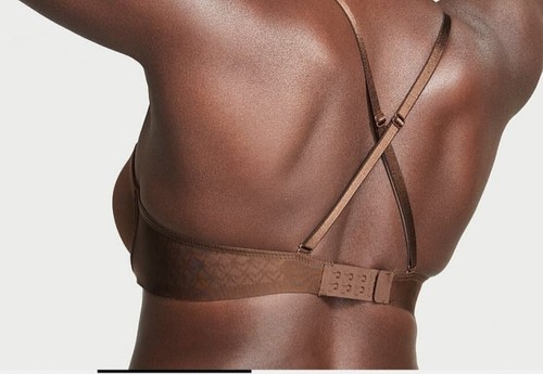 Victoria's Secret Bare Every-Way Strapless Bra w/Straps 38D Brown NEW! - Picture 4 of 9