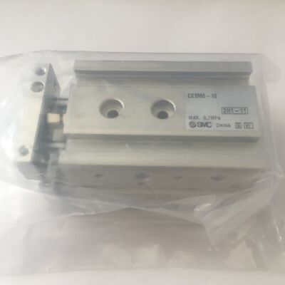 1PC New SMC CXSM6-10 Double Shaft Cylinder CXSM610 In Box Free Ship #US