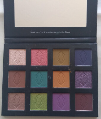 Lethal Cosmetics Velvet Dusk Pressed Powder Eyeshadow Palette, NIB!