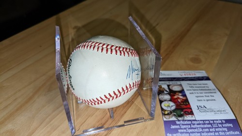 Maury Wills Los Angeles Dodgers Signed Rawlings ONL Baseball JSA Certified - Picture 3 of 7