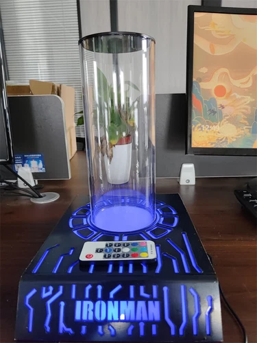 US Iron Man Full Black MK5 Helmet Autoking Wearable Voice-control Transform Mask - Picture 26 of 27