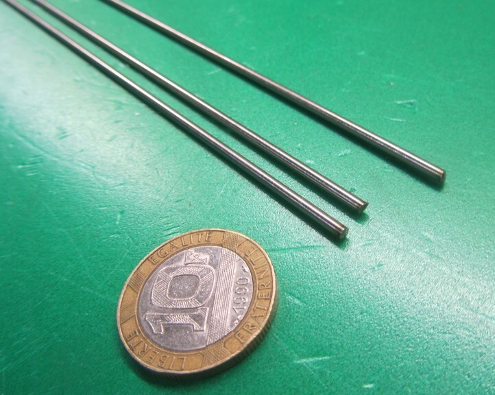 2 Barres En Acier Inoxydable 304 - Diamètre 4mm, Longueur 36 Pouces (91cm) - Pour Bricolage, Modélisme