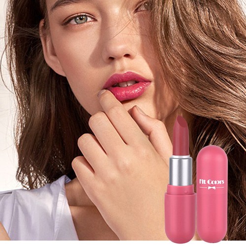 Brillo de labios de larga duración de 5 colores terciopelo mate lápiz labial cosmético impermeable - Imagen 10 de 16
