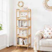 Bambusregal KüChenregal Badregal BüCherregal Standregal Songmics BCB075N01