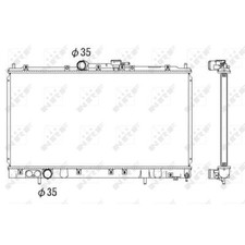 Radiateur Mitsubishi GALANT