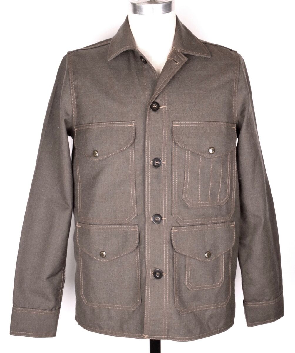 FILSON WOOL 1897 COLLECTION FORESTRY CLOTH CRUISER JACKET FILSON WOOL 1897 COLLECTION FORESTRY CLOTH CRUISER JACKET