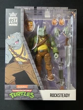 BST AXN ROCKSTEADY Teenage Mutant Ninja Turtles TMNT The Loyal Subjects NEW