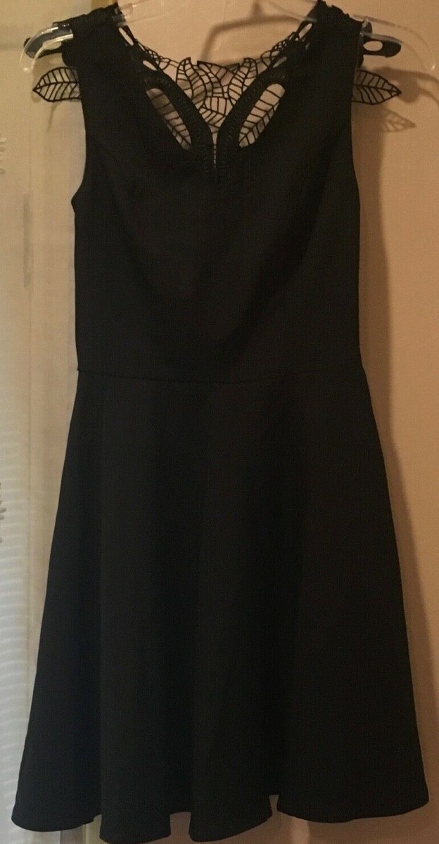 Altar'd State Black Butterfly Knee Length Dress New w/ Tags | eBay