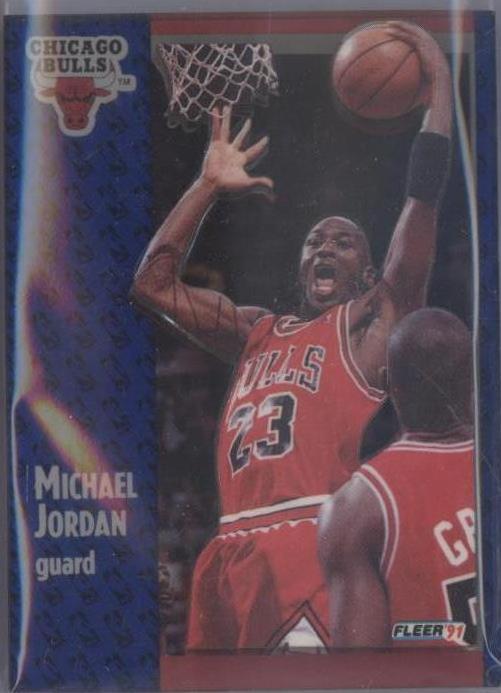 1991-92 Fleer - Michael Jordan #29 3d Acrylic for sale online | eBay