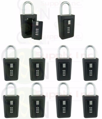 Key storage lock box realtor lockboxes real estate 4 digit lockbox - Pack of 10
