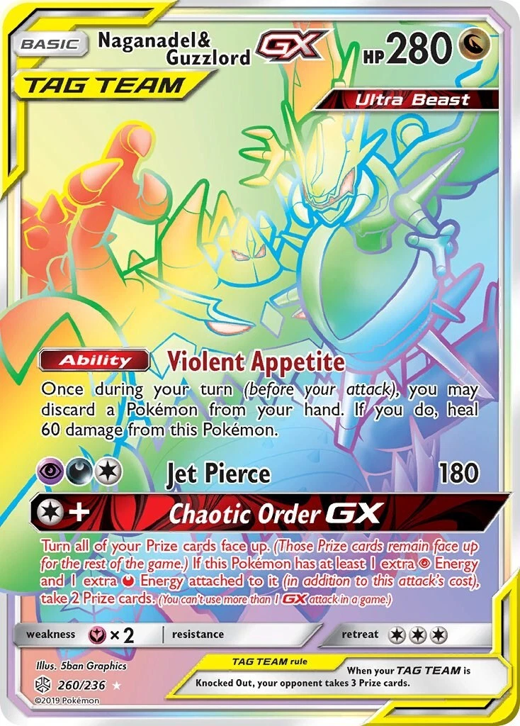Naganadel & Guzzlord GX Pokémon TCG Cards for sale | eBay