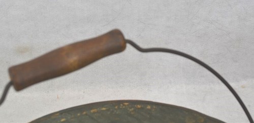 antike Speisekammer Kiste alt grün lackiert Tragegriff Deckel 11,5x6,5 original 19.1800 - Bild 7 von 12