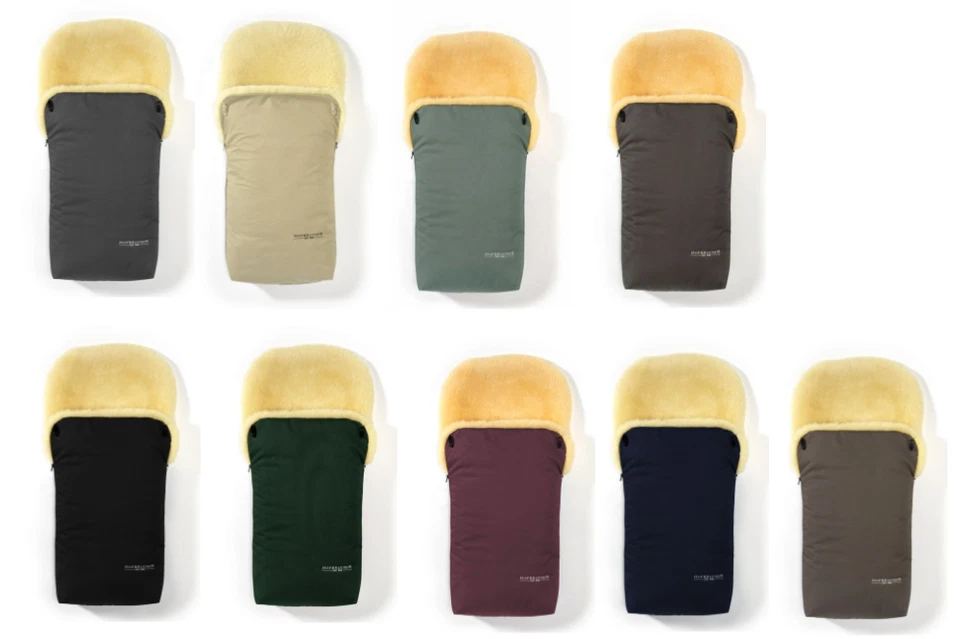 HOFBRUCKER Fußsack Kinderwagen Lammfell Hofbrücker Putzi Buggy Baby Kinderfußsack Kinder