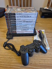 Sony Playstation 2 Slim Console And 10 Games Bundle