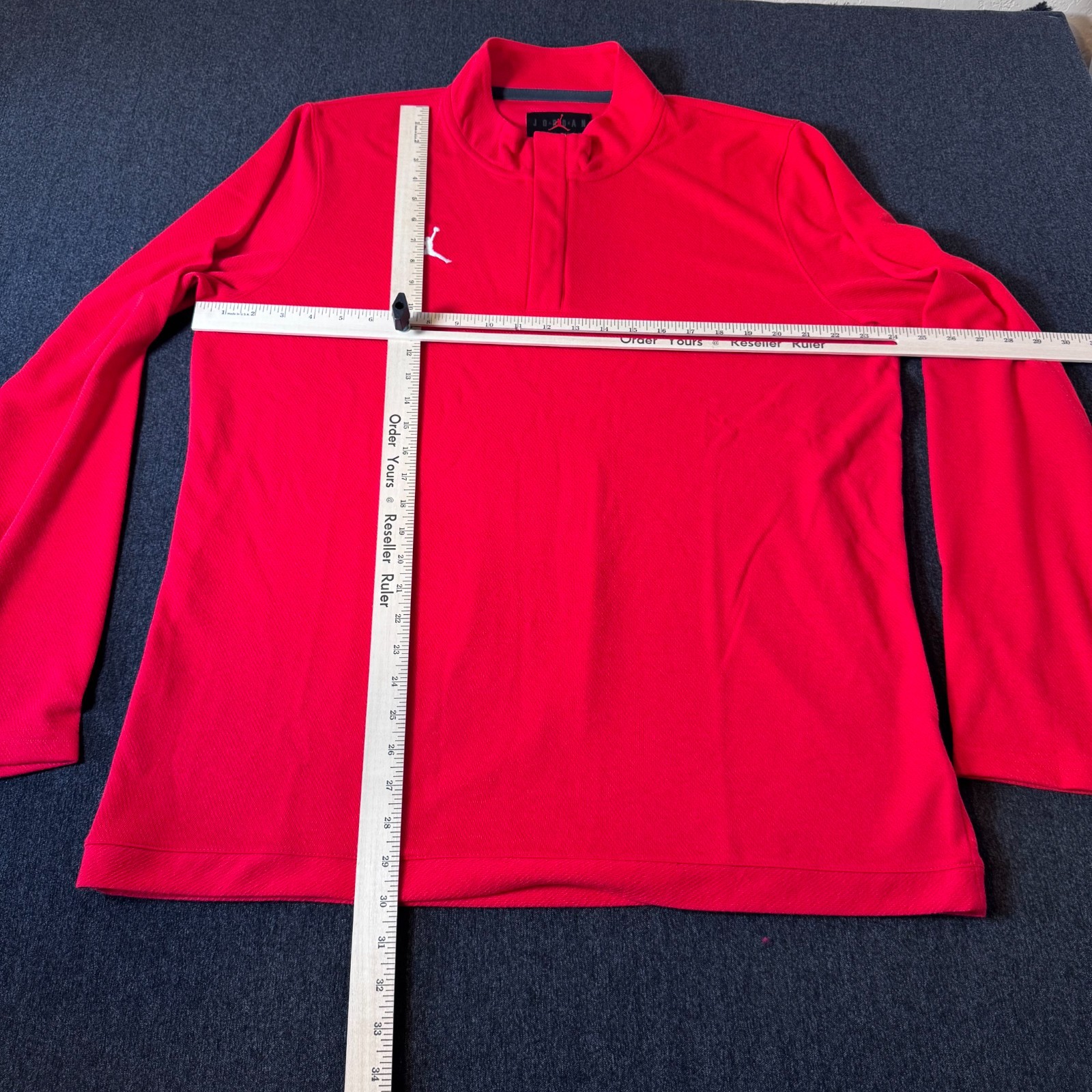 JORDAN Team Dri-Fit Red 1/4 Zip Golf Training DQ7913-657 Red XL Tall LS Shirt thumbnail 11