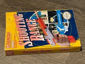 Shooting Range Nintendo Nes Game + Box Authentic
