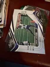 2021 Panini Absolute #RZ20 Lamar Jackson Ravens Red Zone