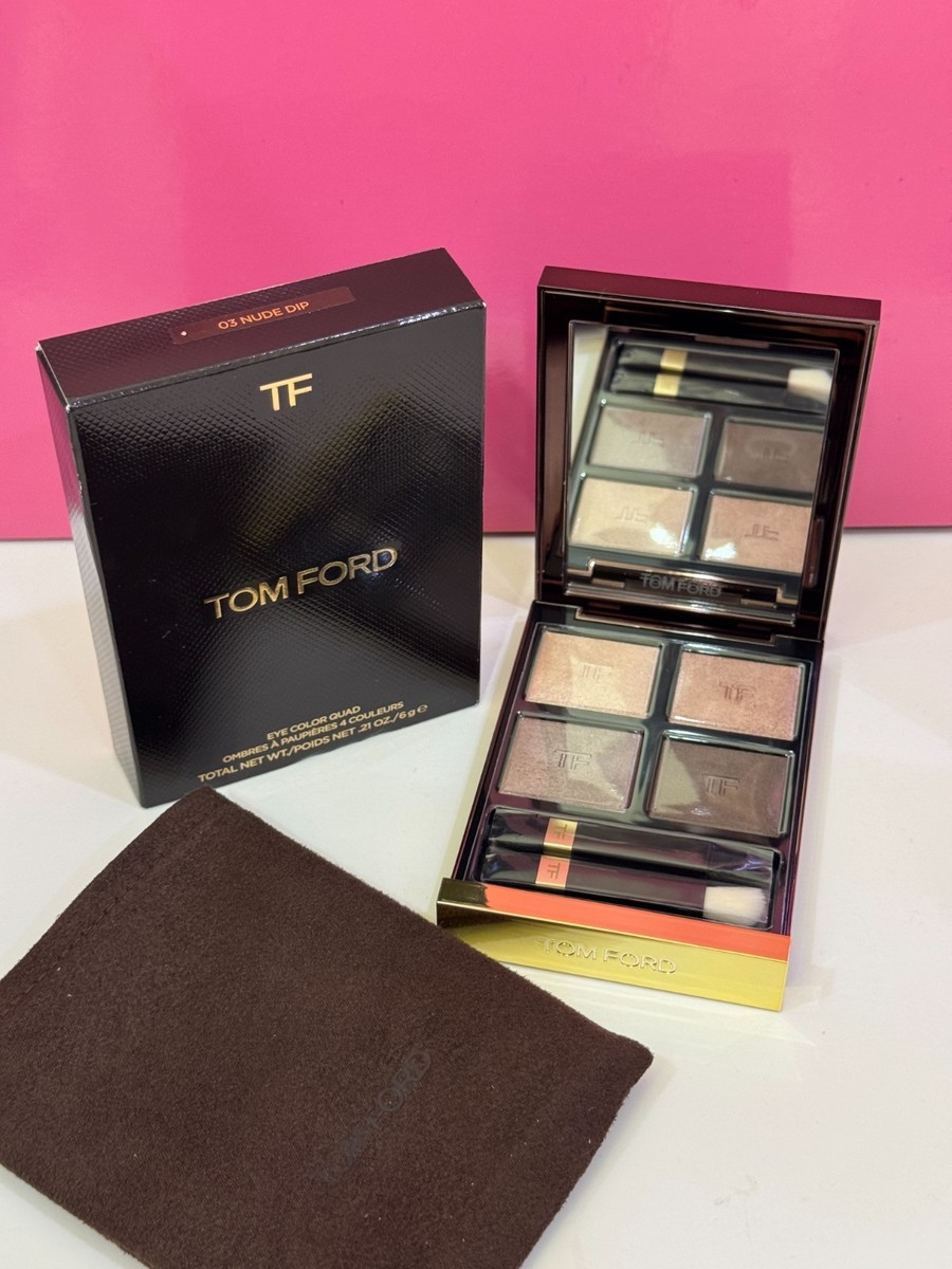 Tom Ford Eye Color Quad Eyeshadow Palette .21oz. Full Size New Box
