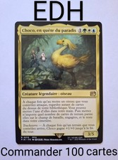 MTG Commander Deck Oiseau Tribal Choco en Quête de paradis 100 Cartes Magic EDH