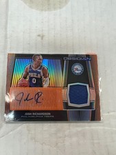 Josh Richardson 2019-20 Panini Obsidian Jersey Auto Orange #JA-JRS #21/50 NrMt