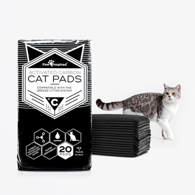 Paw Inspired Cat Pads, Generic Refills for Tidy Cats Breeze Litter Box System, D