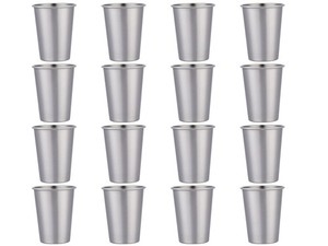 16oz drinking glasses Set of 12 main image 0