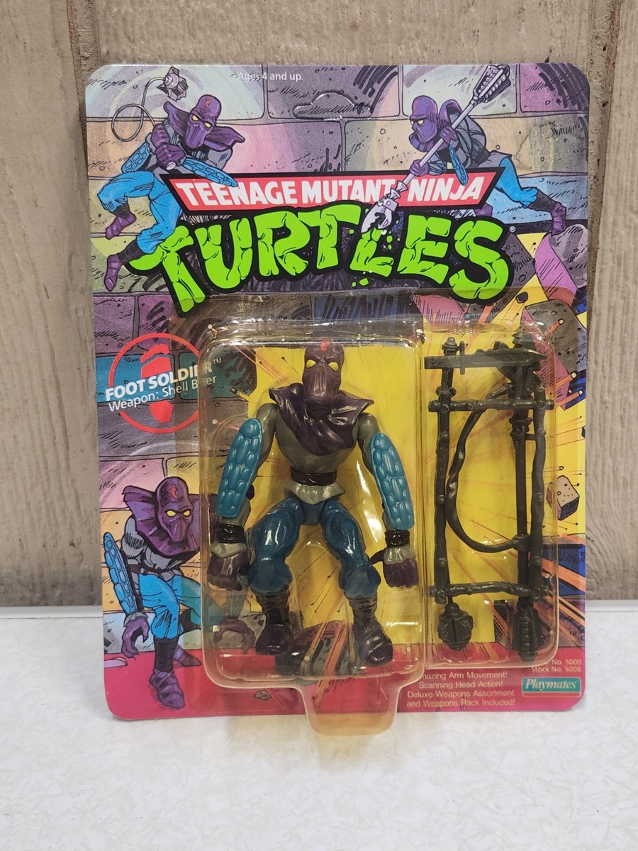 Vintage 1990 Playmates Teenage Mutant Ninja Turtles Foot Soldier