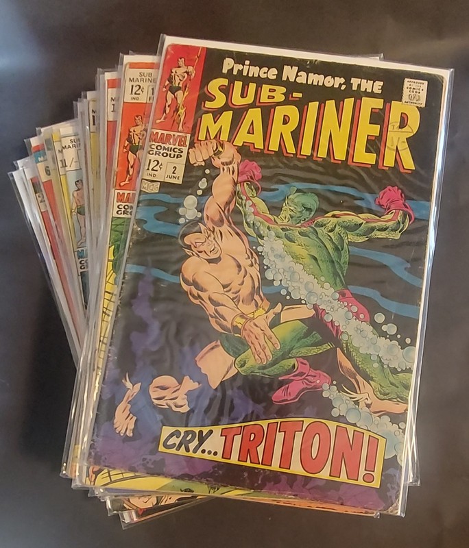 Sub-Mariner Marvel Silver Age Lot Of 23 Comics!