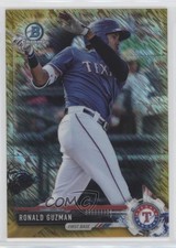 2017 Bowman Chrome Prospects Gold Shimmer Refractor 21/50 Ronald Guzman 2f9