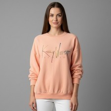 Vintage 1984 Cottontops Pullover Sweatshirt Key West Orange Size XL