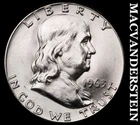 1963 Silver Franklin Half Dollar - Choice Gem Brilliant Uncirculated  #J7774