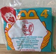 McDonald's Happy Meal Richard Scarry Bananas Gorilla 4 1995 Sealed