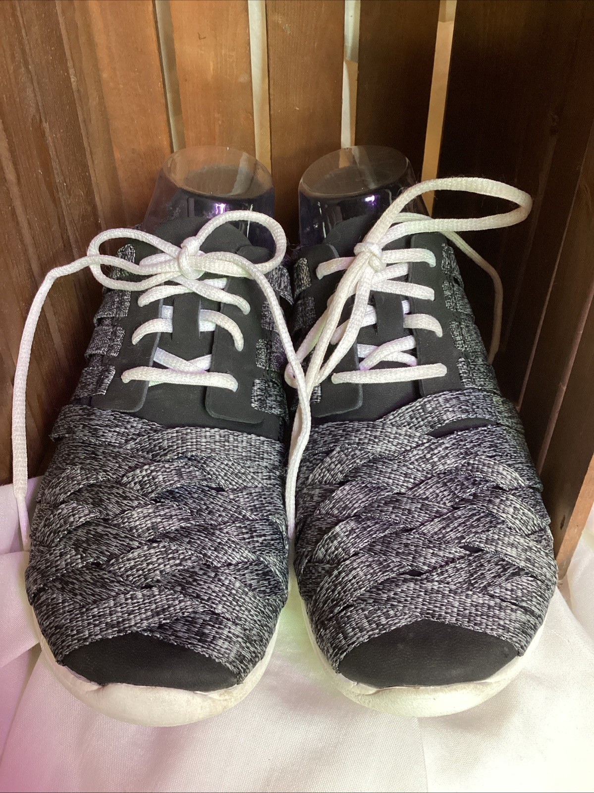 Scarpe donna Merrell Performance taglia 8 nero grigio stile sandalo leggero