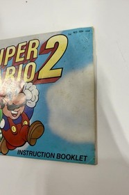 Super Mario Bros. 2 Instruction Manual Only Nintendo NES