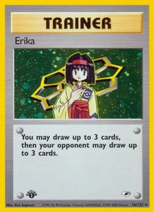 Erika 2000 Gym Heroes #016/132 1st Edition Holo Price Guide