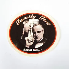 Serial Killer Clothing Family First Streatwear 1990's Vintage Skate Sticker