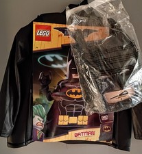 NEW, THE BATMAN MOVIE Lego Halloween Costume Set Size M 7-8 by Disguise, READ
