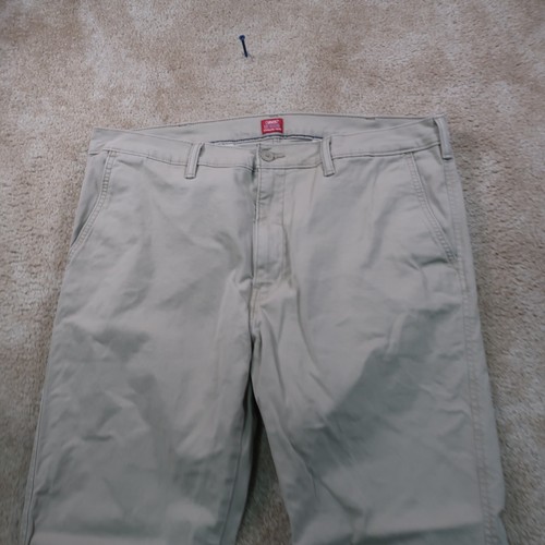 Levi's Tapered Leg Chino Hose Herren 38x30 Beige Flatfront - Bild 2 von 12