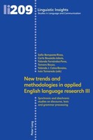 New Trends And Methodologies In Applied English Language Research III Tamara Bou