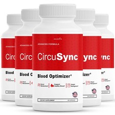 (5 Pack) CircuSync Advanced Blood Support For...