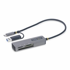 StarTech.com FCREADMICRO3V2 card reader USB 3.2 Gen 1 3.1 Gen 1 Type-C Grey