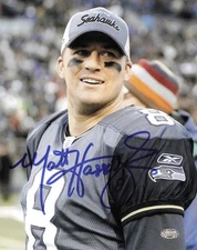 Matt Hasselbeck Autographed Signed 8x10 Photo Seattle Seahawks MCS Holo #63007