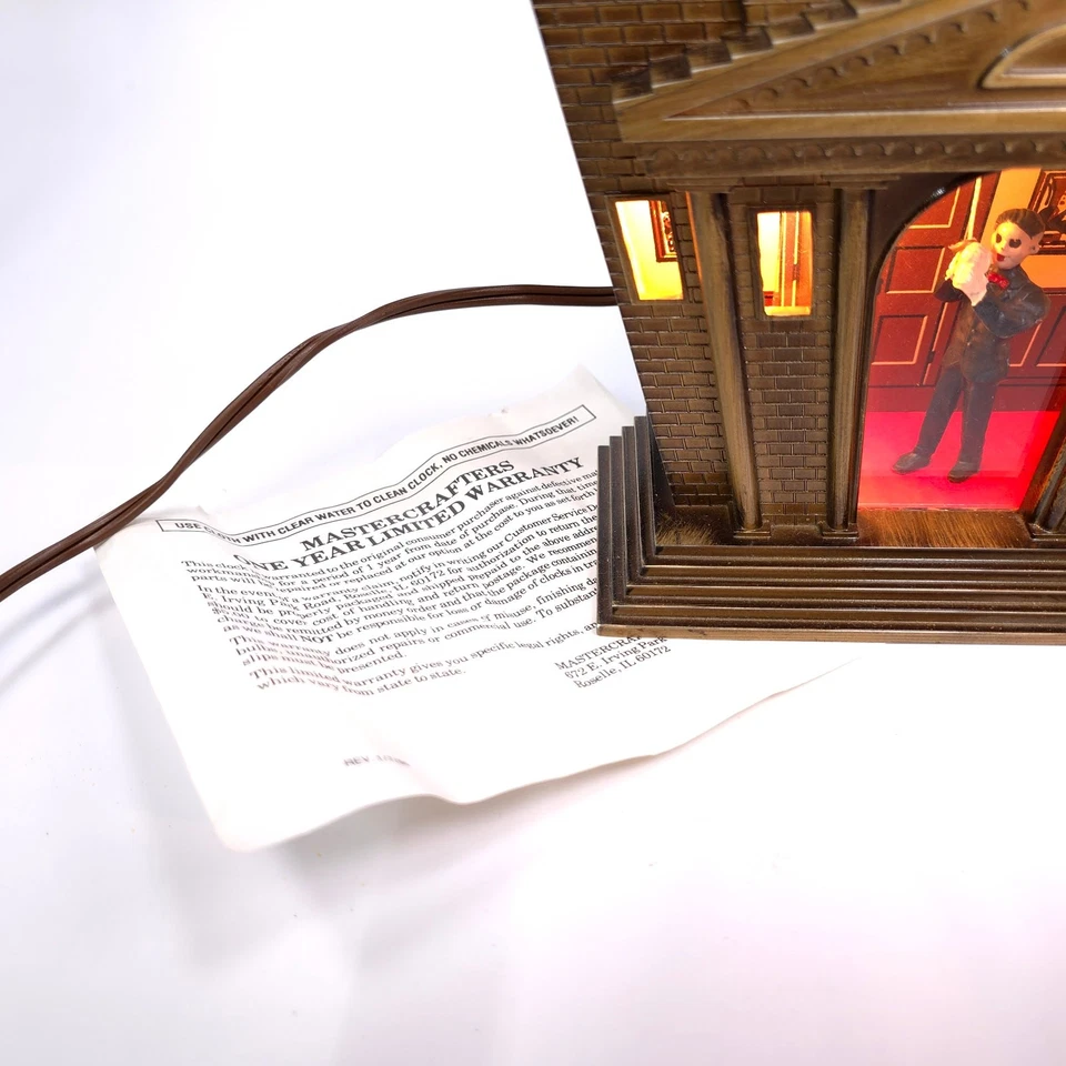 Iglesia elevada en movimiento animada Mastercrafters de colección #560 con campanario Foto 2 de 4