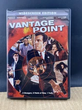 Vantage Point Widescreen DVD, MULTIPLE DVD'S SHIP FREE!