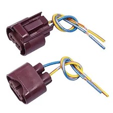Female Socket Wiring Harness Pigtail Connector for Headlights or Fog Lights Pac