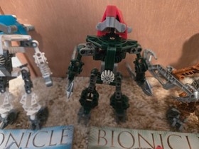 Lego Bionicle Vahki Lot of Six - 8614, 8615, 8616, 8617, 8618, 8619 - Manuals