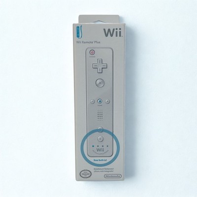 Nintendo Wii Remote Plus Controller White OEM New Sealed + Nunchuck Sealed MINT