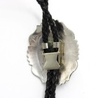 Signed Southwest Sterling Turquoise Overlay Feather Bolo Tie Lot of 2 #S5620-2 — photo 4