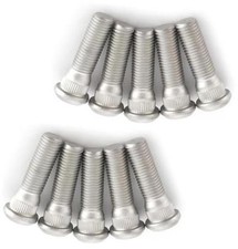 10PCS Grade 10.9 Wheel Studs Replacement for 610-266 49mm Long M12x1.5 Lug